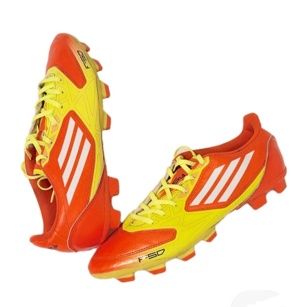 *Sold* Adidas F5 TRX FG F-50 Messi Men's Football Soccer Cleats 9.5 - Picture 1 of 13